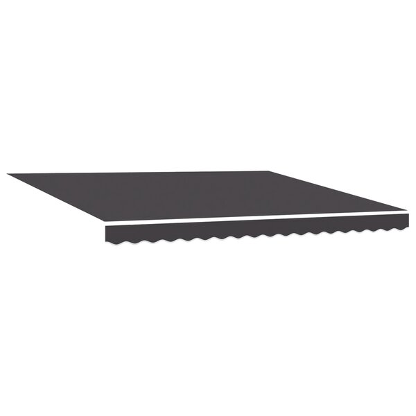 vidaXL Auvent rétractable automatique anthracite 400x300 cm