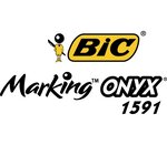 Marqueur Permanent MARKING ONYX 1591 MAXI Pte Biseau 2,7 à 6,2 mm Rouge BIC