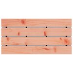 vidaXL Banc de jardin Argent 80 x 40 x 43 cm Acier inoxydable