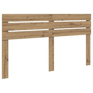 vidaXL Tête de lit Chêne artisanal 200 cm Bois d'ingénierie