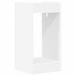 vidaXL Support de Plante Blanc 30 x 30 x 60 cm Bois d'ingénierie