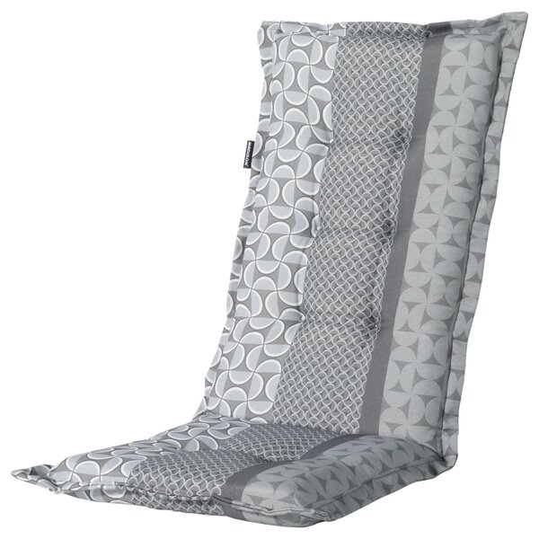 Madison Coussin de chaise à dossier haut Pasa 123x50 cm Gris