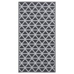 vidaXL Tapis d'extérieur ARAKIL Noir 190x290 cm PP
