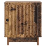vidaXL Cabinet de chevet 2 Pièces Bois ancien 43 x 34 5 x 50 cm