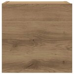 vidaXL Ensemble de meuble TV mural 5 Pièces chêne artisanal