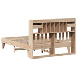 vidaXL Cadre de lit sans matelas 160x200 cm bois massif de pin
