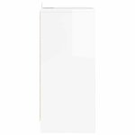 vidaXL Tables de chevet 2 Pièces Blanc brillant 40 x 30 x 467 cm