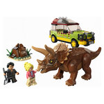 76959 La recherche du Triceratops LEGO Jurassic World™ - Aventure Palpitante pour Enfants