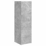vidaXL Ensemble meuble TV 4 Pièces Gris béton Bois d'ingénierie