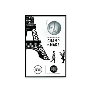 Mini médaille Monnaie de Paris 2016 - Champ de Mars