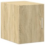 vidaXL Armoire de rangement mince chêne sonoma 30x42 5x225 cm
