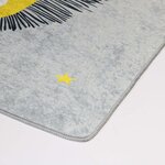 Tapis pour chambre Enfant 120 x 160 cm - Gris