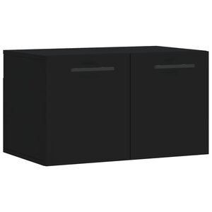 vidaXL Armoire murale Noir 60x36 5x35 cm Bois d'ingénierie