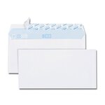 Paquet de 100 enveloppes blanches dont 20 gratuites dl 110x220 75 g/m² gpv