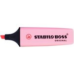 Etui de 4 surligneurs stabilo boss original pastel assortis stabilo