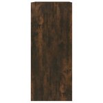 vidaXL Bibliothèque/Séparateur de pièce Chêne fumé 40x30x72 cm