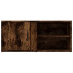 vidaXL Meubles TV 2 Pièces Chêne fumé 80x31 5x36 cm Bois d'ingénierie