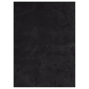 vidaXL Tapis HUARTE à poils courts doux et lavable noir 200x280 cm