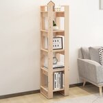 vidaXL Bibliothèque/Séparateur de pièce 41x35x160 cm Pin massif