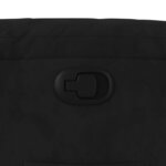 vidaXL Fauteuil inclinable noir tissu microfibre