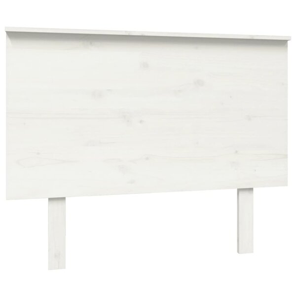 vidaXL Tête de lit Blanc 104x6x82 5 cm Bois massif de pin