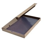 Etui Carton De 100 Pochettes Coin Pvc Lisse Haute Résistance 13/100e - A4 - Cristal - Exacompta