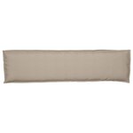 vidaXL Set de coussins de palette 2 Pièces Taupe 150 x 40 x 8 cm
