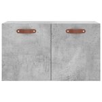 vidaXL Armoire murale Gris béton 60x36 5x35 cm Bois d'ingénierie