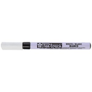 SAKURA Marqueur permanent Pen-Touch Extra Fin  blanc