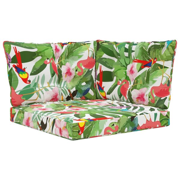vidaXL Coussin de canapé d'extérieur Polyester coloré 68 5 x 68 5 cm