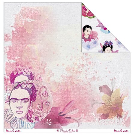 Papier créatif Frida Kahlo - portraits Frida