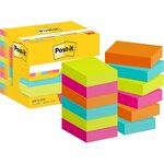 Pack 12 Bloc-note adhésif Notes  51 x 38 mm  Poptimistic POST-IT