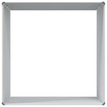 vidaXL Jardinière surélevée Marron Clair 100 x 100 x 77 cm