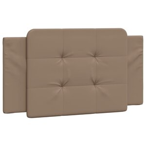 vidaXL Coussin de tête de lit Zadar cappuccino 100 cm similicuir