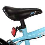 vidaXL Vélo pour enfants 12 pouces Noir et bleu