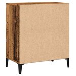 vidaXL Buffet vieux bois 60x35x70 cm bois d'ingénierie