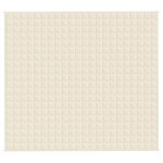vidaXL Couverture lestée Crème clair 200x225 cm 13 kg Tissu