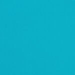 vidaXL Coussins de chaise de jardin lot de 6 turquoise 50x50x4cm tissu