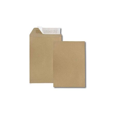 Lot de 500 Pochettes d'expédition, 190 x 275 mm, kraft brun sans fenetre