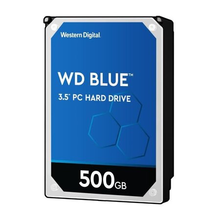 WD Blue - Disque dur Interne - 500Go - 5400 tr/min - 3.5 (WD5000AZRZ)