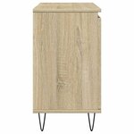 vidaXL Armoire de bain chêne sonoma 58x33x60 cm bois d'ingénierie