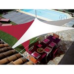 Voile d'ombrage triangle 3 x 3 x 3m