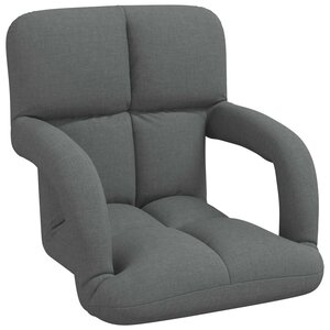 vidaXL Chaise de sol réglable avec accoudoir