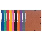 Chemise à élastique sans rabat carte lustrée 400gm2 - A4 - Couleurs aléatoires EXACOMPTA