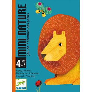 Djeco DJ05128 - Jeu De 7 Familles Mini Nature