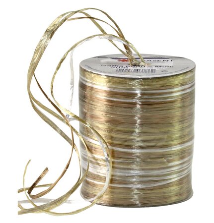 Le raphia kraftel  raffia pearl multicolour 50-m-rouleau