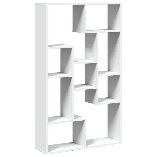 vidaXL Bibliothèque blanc 72x20x120 cm bois d'ingénierie