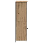 vidaXL Haut Armoire Chêne artisanal 62 x 36 x 121 5 cm