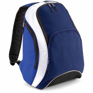 Sac à dos loisirs 21L - BG571 - bleu marine roi blanc