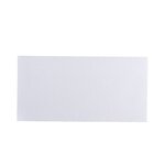 Enveloppe extra blanche dl clairalfa premium 110 x 220 mm 90g sans fenêtre - bande autoadhésive (paquet 250 unités)